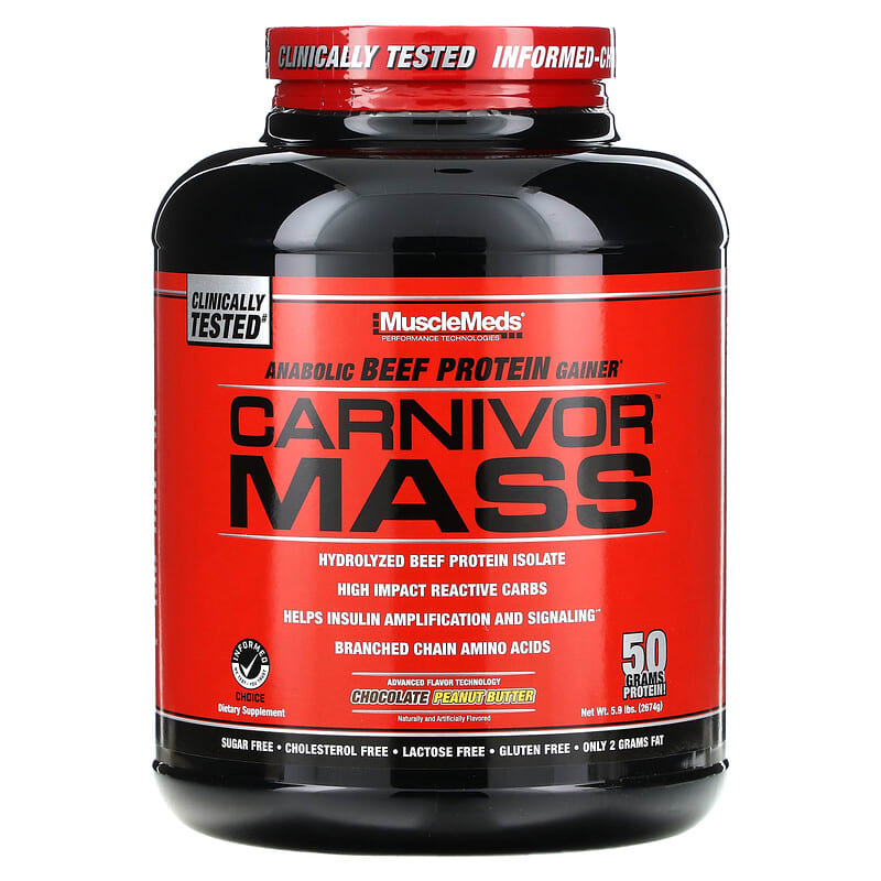 CARNIVOR MASS [CH PENEANUT BUTTER 2.7KG]