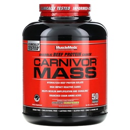 [GP0010] CARNIVOR MASS [CH PENEANUT BUTTER 2.7KG]